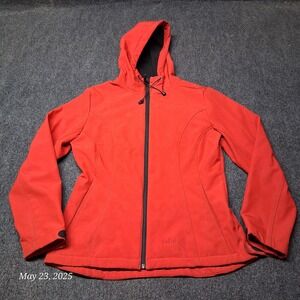 Pulse Waterproof Windproof Parka Jacket Women Size Medium Red Hooded